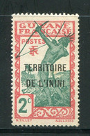 ININI- Y&T N°2- Oblitéré - Used Stamps