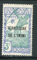 ININI- Y&T N°36- Oblitéré - Used Stamps