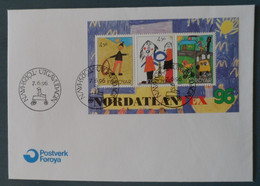 First Day Letter Faroe Islands - Islas Feroe