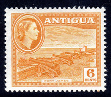 ANTIGUA - 1963-1965 DEFINITIVE 6c STAMP WMK W12 FINE MNH ** SG 155 - 1960-1981 Autonomie Interne