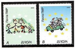 Moldova / PMR Transnistria . EUROPA 2006. Integration. 2v:A,B - Moldavie