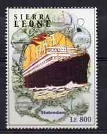 Ships. SS STATENDAM Holland HAL Line Cruise - (Sierra Leone 2005) MNH (2W1036) - Boten