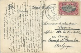 1912 - Congo Belge - Carte-vue - "LEOPOLDVILLE" Vers Camp De Beverloo (militaire) - Covers & Documents