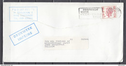 Brief Van Oostende Naar Antwerpen - 1970-1980 Elström