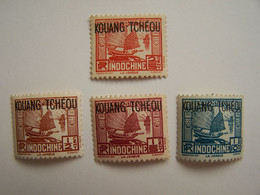 France Kouang-Tchéou 1906-1945 Neufs LA JONQUE - Neufs