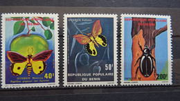 1980 Yv 505-507 MNH A36-37 - Benin – Dahomey (1960-...)