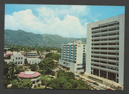 HONDURAS San Pedro Sula Banco Atlantico Y Gran Hotel Sula / Avant 1986 / Non Voyagée - Honduras