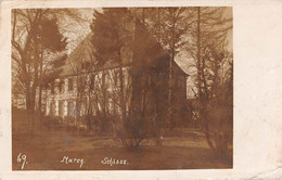 Carte Postale Photo Militaire Allemand MARCQ-EN-BAROEUL-59-Nord-Schloss-le Chateau Krieg-Guerre 14/18 - Marcq En Baroeul