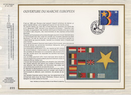 Belgique - CEF N°655 - Ouverture Du Marche Europeen - 1991-2000