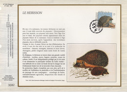 Belgique - CEF N°650 - Faune - Le Herisson - 1991-2000