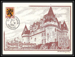 9765 N°602 Flandres Foire De Bergerac 1950 France Carte Postale Postcard - Gedenkstempel