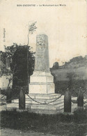 CPA FRANCE 47 " Bon Encontre, Le Monument Aux Morts". - Bon Encontre