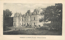 CPA FRANCE 86 "Vouneuil Sur Biard, Château De Boivre". - Vouneuil Sous Biard