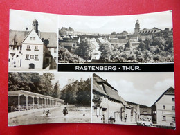 Rastenberg - Schwimmbad - Konsum Gaststätte Stadtkrug - Rathaus -  Echt Foto - DDR 1970 - Thüringen - Soemmerda