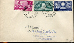 South Africa Südafrika Mi# 217-9 Used On Letter Or FDC -  Inauguration Of The Vortrekker Monument - European Settlers - FDC