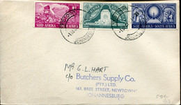 South Africa Südafrika Mi# 217-9 Used On Letter Or FDC -  Inauguration Of The Vortrekker Monument - European Settlers - FDC