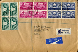 South Africa Südafrika Mi# 217-9 Used On Letter Or FDC -  Inauguration Of The Vortrekker Monument - European Settlers - FDC