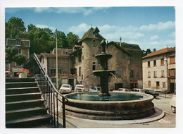 - CPM SAINT-CHEF (38) - La Fontaine Et La Place - Photo CIM 0184 - - Saint-Chef