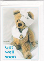 Postogram 099 / 96 - Get Well Soon - L. Dutton, Tony Stone - Teddy Bear - Postogram