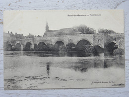 CPA (72) Sarthe - PONT DE GENNES - Pont Romain - Montfort Le Gesnois