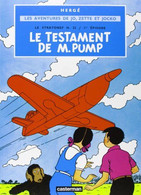 Le Testament De M. Pump +++BE+++ LIVRAISON GRATUITE+++ - Jo, Zette & Jocko