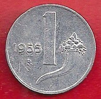 ITALIE 1 LIRE - 1955 - 1 Lira