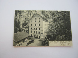 BAD PFÄFERS ,  Gasthof    , Schöne Karte,                                         (  2 Abbildungen ) - Pfäfers