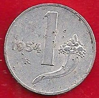 ITALIE 1 LIRE - 1954 - 1 Lire