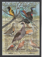 (SS127) ERITREA, 1998 (Birds). Souvenir Sheet. Mi ## 168-176 (Block # 7). MNH** - Eritrea
