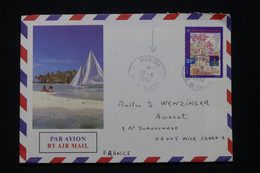 POLYNÉSIE - Enveloppe Touristique, De Mahina Pour Nice En 1994 - L 95936 - Briefe U. Dokumente