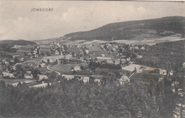 3477) JONSDORF - Sehr Alte Ansicht über Ort Mit HAUS DETAILS U. Straßen  05.11.1943 ZITTAU 2 Feldpost - Jonsdorf