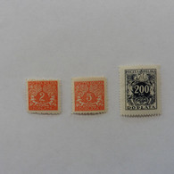 Europe > Pologne :Taxe : 3 Timbres Neufs Charnière - Postage Due