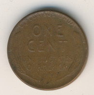 U.S.A. 1955: 1 Cent, KM 132 - 1909-1958: Lincoln, Wheat Ears Reverse