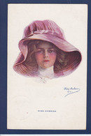 CPA Illustrateur Anglais Femme Women Circulé - Mauzan, L.A.