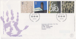 Enveloppe  FDC  1er  Jour   GRANDE  BRETAGNE    Millénaire   2000 - 1991-2000 Em. Décimales