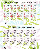 Moldova / PMR Transnistria . EUROPA 2008. Letters (Pigeons). 2 M/S Of 10 - Moldavie