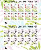 Moldova / PMR Transnistria . EUROPA 2008. Letters (Pigeons).Imperf. 2 M/S Of 10 - Moldawien (Moldau)