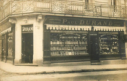 Chateaubriant * Carte Photo * Devanture Horlogerie Bijouterie Paul DURAND , Face Le Marché Couvert * Commerce Magasin - Châteaubriant