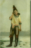 NORGE ( ?? ) EMERET M. & CO.  1900s POSTCARD - GIRL IN TRADITIONAL COSTUME  (BG1251) - Bompard, S.