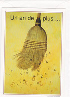 Postogram 102 F / 96 - Un An De Plus ... - W. Crocker, Image Ban - Borstel - Broom One Year More ... - Postogram