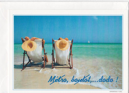 Postogram 103 F / 96 - Métro, Boulot ... Dada !  P. Coll, Fotostock - On Pension ... Don't Disturb - Postogram