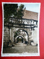 Schleusingen - Schloss Bertholdsburg - 1942 Gel. Mit Briefmarke - Farben Tiefdruck - Thüringen - Schleusingen