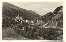 TIEFENCASTEL Albulabahn Gel. 1941 Stempel Hotel Albula - Tiefencastel