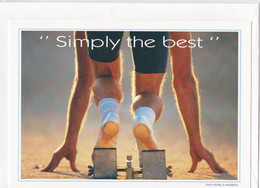 Postogram 107 / 96 - Simply The Best - D. Madison,  Tony Stone - Runner - Loper / Sprinter / Bare Feet - Postogram