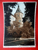 Schleusingen - Schloss Bertholdsburg - 1942 Gel. Briefmarke - Echt Kupfer Tiefdruck -  Bahnpost - Thüringen - Schleusingen