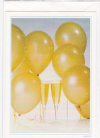 Postogram 113 / 97 - Ballonnen - Fotostock - Balloons - Champagne - Confetti - Postogram