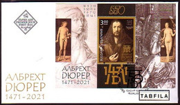 BULGARIA - 2021 - Art - 550 Ann De La Naissance De DURER - FDC - Unused Stamps