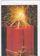 Postogram 118 / 97 - Vuurwerk - Kevin Levinson, Diagenic - Fire Work - Postogram