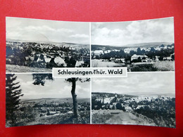 Schleusingen - Thüringer Wald - Kleinformat - Echt Foto - DDR 1958 - Thüringen - Hildburghausen