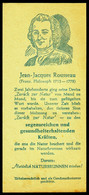 Aachen ~1922 Kleine Rechnung " (früherer) Hermes-Brunnen Mit Spruch J.J. Rousseau " Reklame Werbung A6 - Werbeartikel